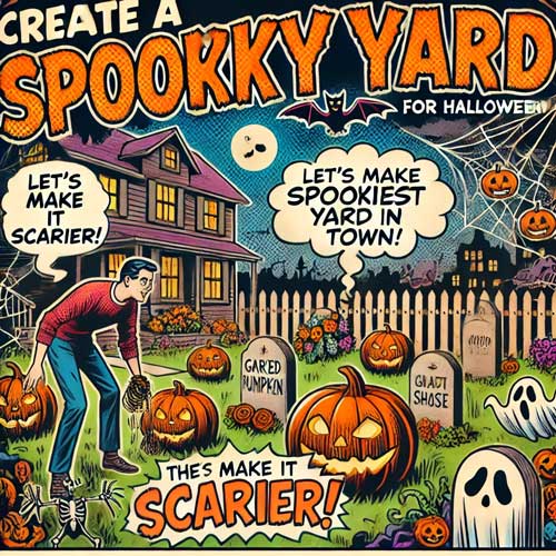 Create A Spooky Yard For Halloween