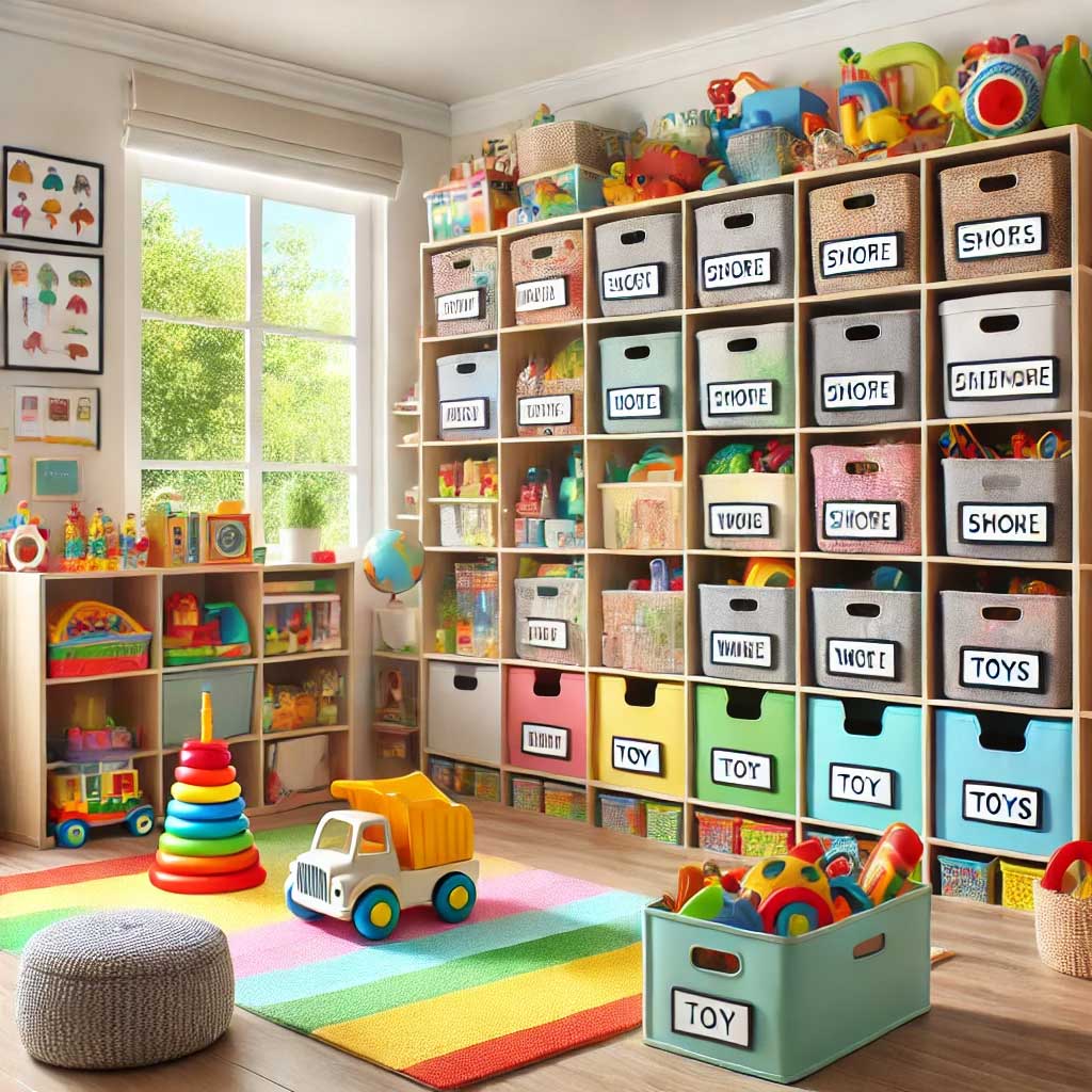 Storage Solutions For Your Child’s Toys